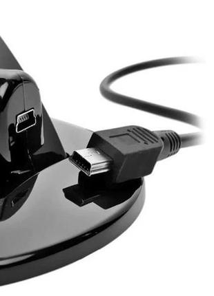 Подвійна зарядна станція charging stand для ps4/док-станція для ps 4 геймпада2 фото