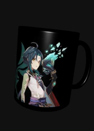 Чашка аниме кружка геншин genshin impact сяо (0058)
