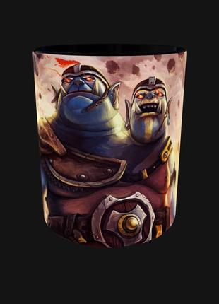 Чашка подарок кружка игра дота 2 dota 2 огр маг ogre magi (0365)