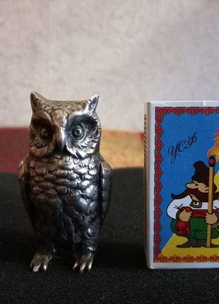 Продам серебряную сову привезённую с германии.