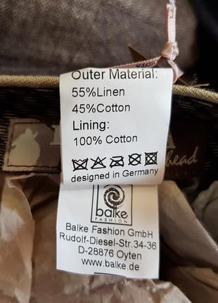 Продам літню, фірмову кепку німецької фірми "balke fashion".7 фото