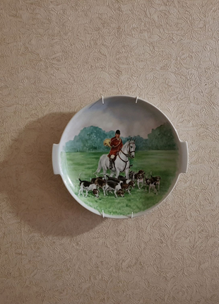 Продам німецьку, керамічну, декоративну, тарілку "полювання".