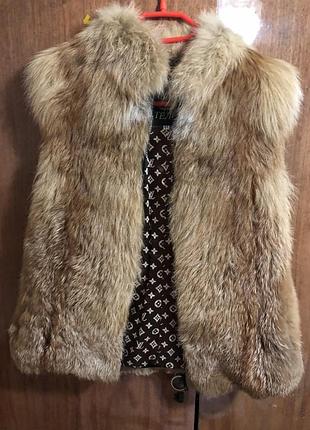 Жилетка з лисиці