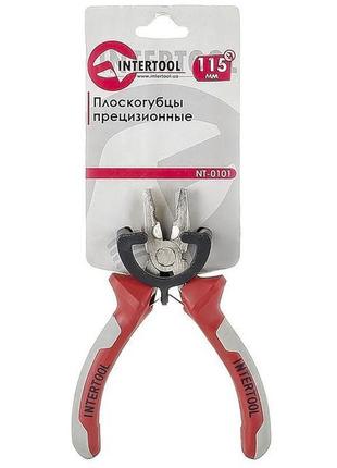 Прецизійні плоскогубці intertool nt-0101 2