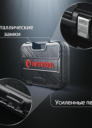 Набір інструментів 1/2" & 1/4", 73ед., cr-v intertool et-8073 3