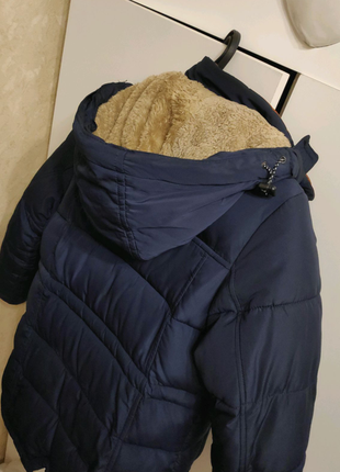 Зимова тепла курточка-парка "black wolf" на зріст 140-152 см9 фото