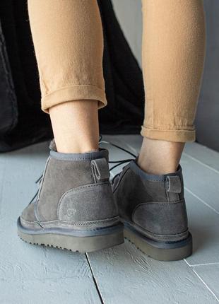 Женские ботинки ugg neumel gray | 36-40.3 фото