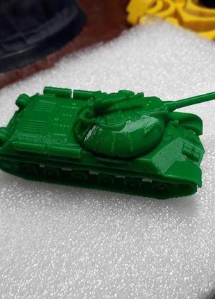 Деталізована модель танка іс-3, вежа повертається. пластик4 фото