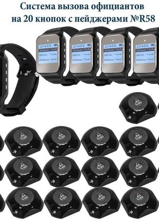 Система виклику в ресторан, бар, кав'ярню: пейджера та кнопки ...