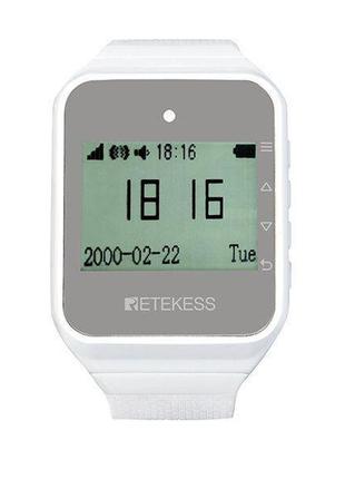 Годинник пейджер для офіціантів з російським меню retekess td1...