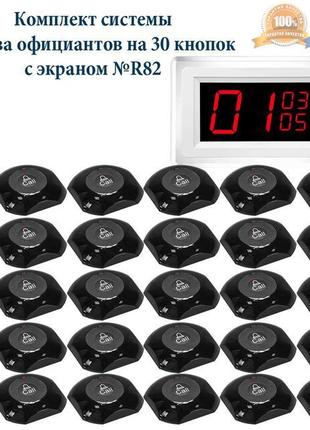 Система виклику офіціантів на 30 кнопок №r82
