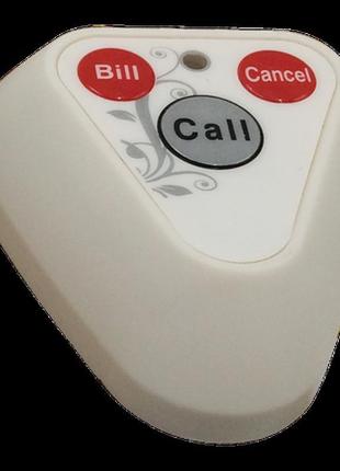 Кнопка виклику офіціанта і кальянщика recs r-133 white