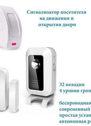 Сигналізатор відвідувача руху і відкриття дверей r11