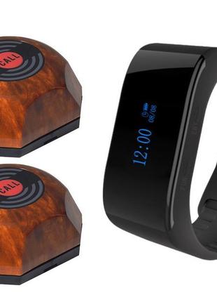 Система виклику персоналу, офіціанта на 2 кнопки з вологозахищ...