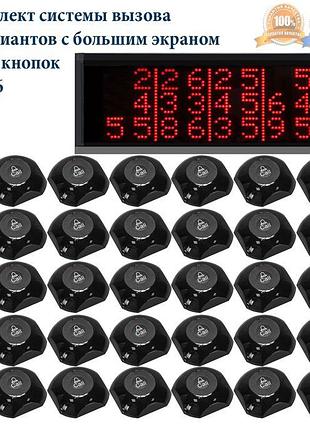 Система виклику персоналу rcall з великим екраном на 35 кнопок
