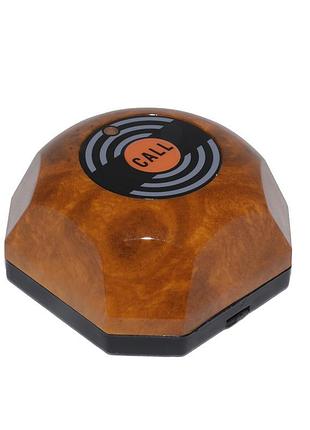 Потужна кнопка виклику персоналу та офіціанта p-110 brown rcall