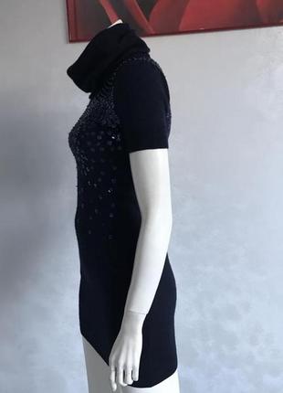 Платье - свитер тёплое с кашемиром love moschino р 42-446 фото