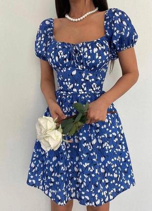 Ніжна ,грайлива жіноча сукня на літо розмір: 42-44,46-48