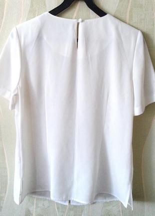 Изящная белая блуза  jacques vert5 фото