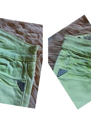 Джинсы женские лимонного цвета eight sin женские джинсы цвета лайм узкие джинсы7 фото
