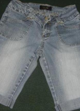Шорти джинсові на дівчинку 10 - 14 років.