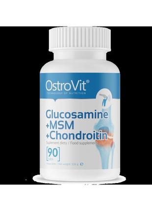 Glucosamine + msm + chondroitin ostrovit (90 tabs)