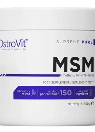 Msm ostrovit 300 г 150 порцій (для суглобів і зв'язок) метилсу...