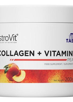 Колаген collagen + vitamin c 200 г ostrovit