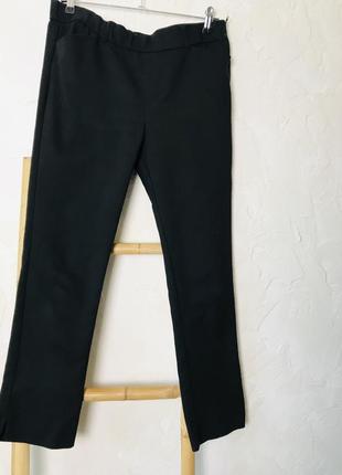 Zara укороченные базовые брюки1 фото