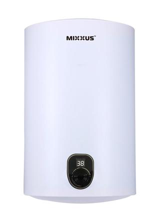 Водонагреватель "цилиндр" mixxus ewh-01080 round dry накопитель. 80 л, сухой тен 2 kw (wh0010)1 фото