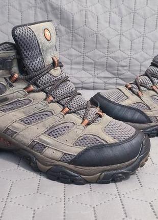 Треккинговые термо ботинки merrell moab 2 mid gore-tex, 43 р., 27,5 см1 фото