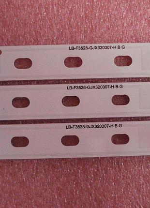 Світлодіодні планки lb-f3528-gjx320307-h 32e200e = lb-pf3030-gjd2