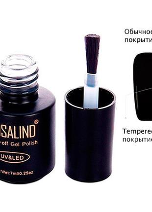 Фінішне топове покриття tempered топ для гель-лаку rosalind 7м...