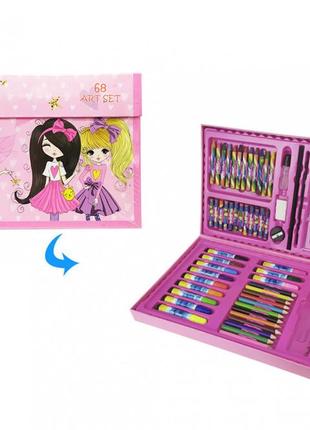 Детский набор для рисования mk 3226 в чемодане.