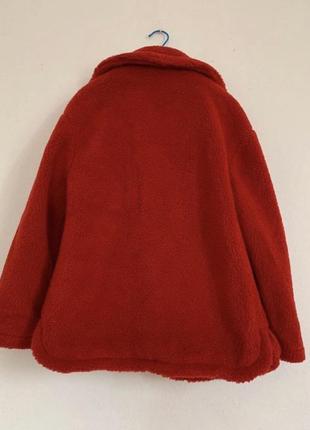 Куртка тедди красная цена летняя🔥6 фото