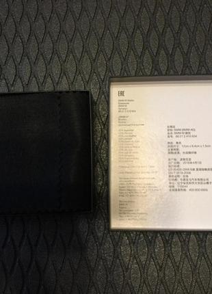 Шкіряний гаманець портмоне bmw новий оригінальний2 фото