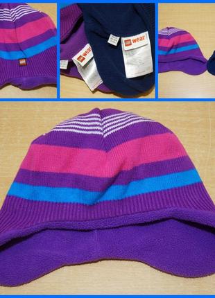 Lego шапка на флисе 3-4 года флісе