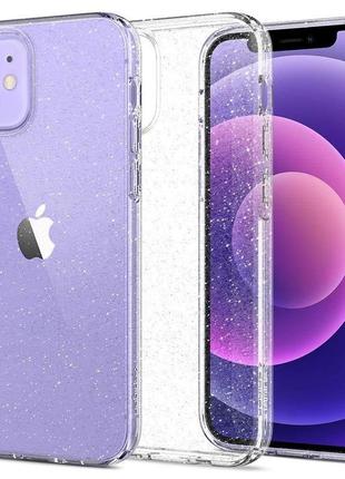 Чохол з блискітками spigen liquid crystal glitter для iphone 1...