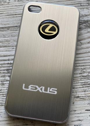 Чохли для iphone 4 4 4s lexus металеві