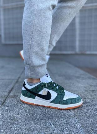 Nike dunk low green snake6 фото