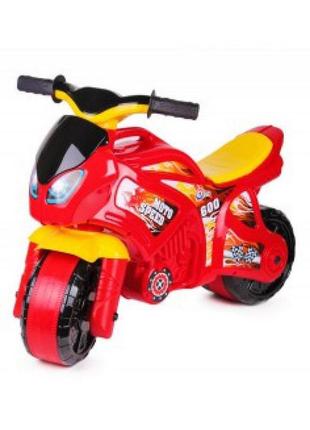 Дитячий беговел каталка "мотоцикл" технок 5118txk червоний