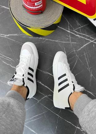 Кроссовки/кроссовки adidas grant black white3 фото