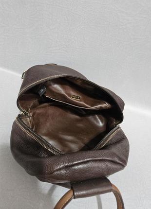 Винтажная кожаная сумка bally, оригинал6 фото