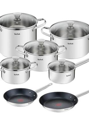 Набір каструль tefal cook eat b921sa55 ,12 предметів оригінал