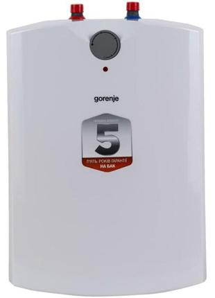 Водонагрівач накопичувальний gorenje gt15u/b9