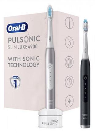 Зубна щітка braun oral-b 4900 s411.526.3h pulsonic slim luxe r...