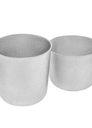 Набір з 2 форм для випікання пасок, хліба та кексів з литого алюмінію 0.4 та 0.35 л2 фото