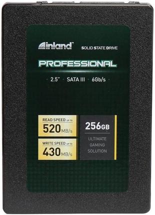 Ssd inland professional 256gb 3d tlc nand sata iii 2.5" inch 7...