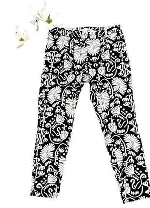 Хлопковые брюки h&m2 фото