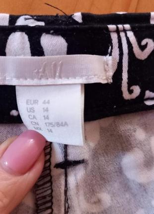 Хлопковые брюки h&m8 фото